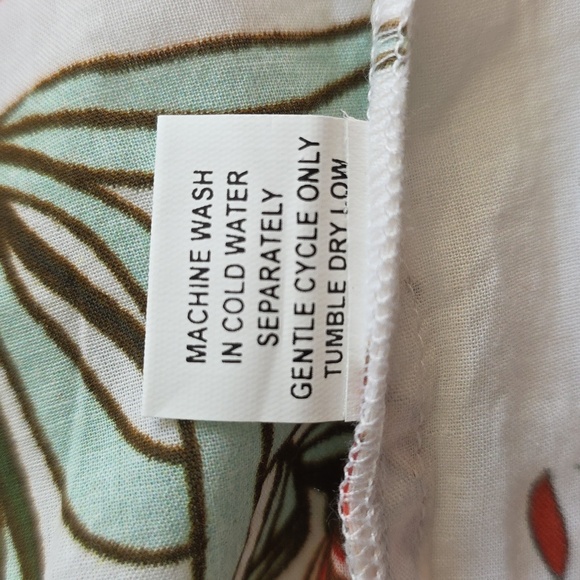 Bindu Cotton Floral Maxi Dress.  Size Small - Picture 11 of 11